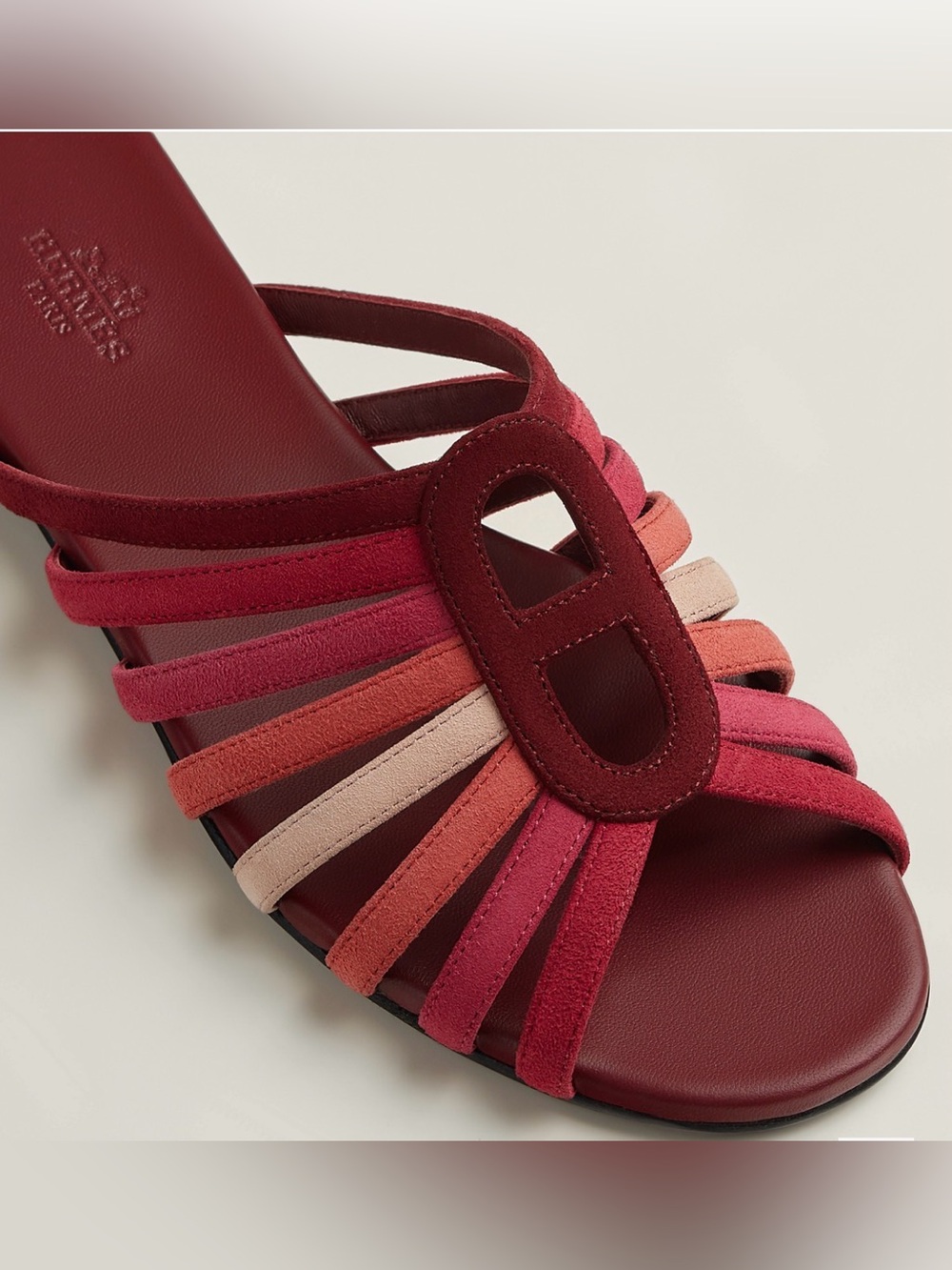 HERMES Noria Sandals 37.5 New